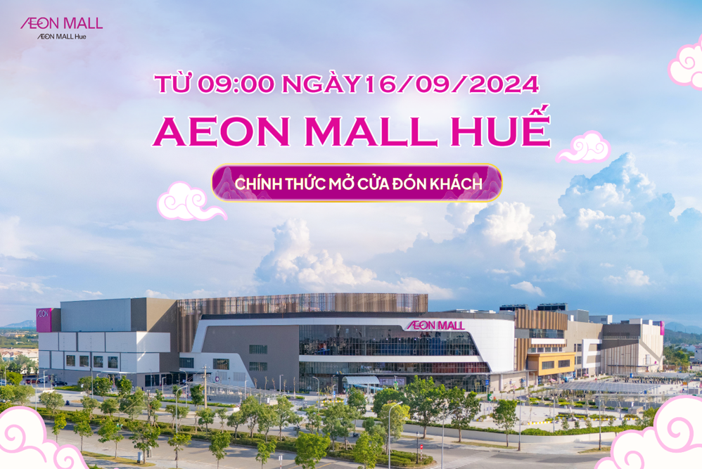 Ngất ngây trước độ sang xịn của AEON MALL Huế